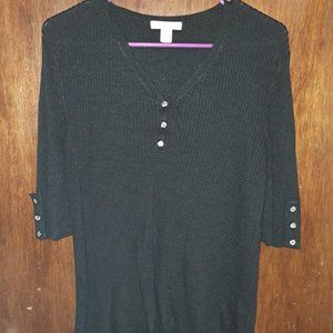 Womens black tunic